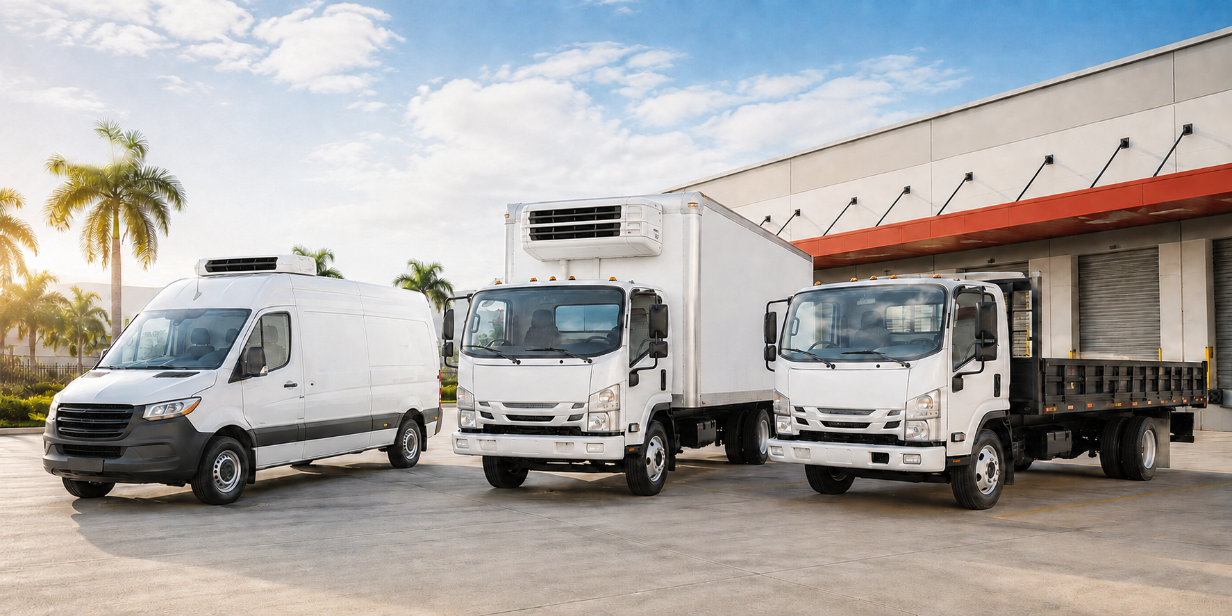Fusion Logistics refrigerated cargo van, refrigerated box truck and flatbed driver opportunities